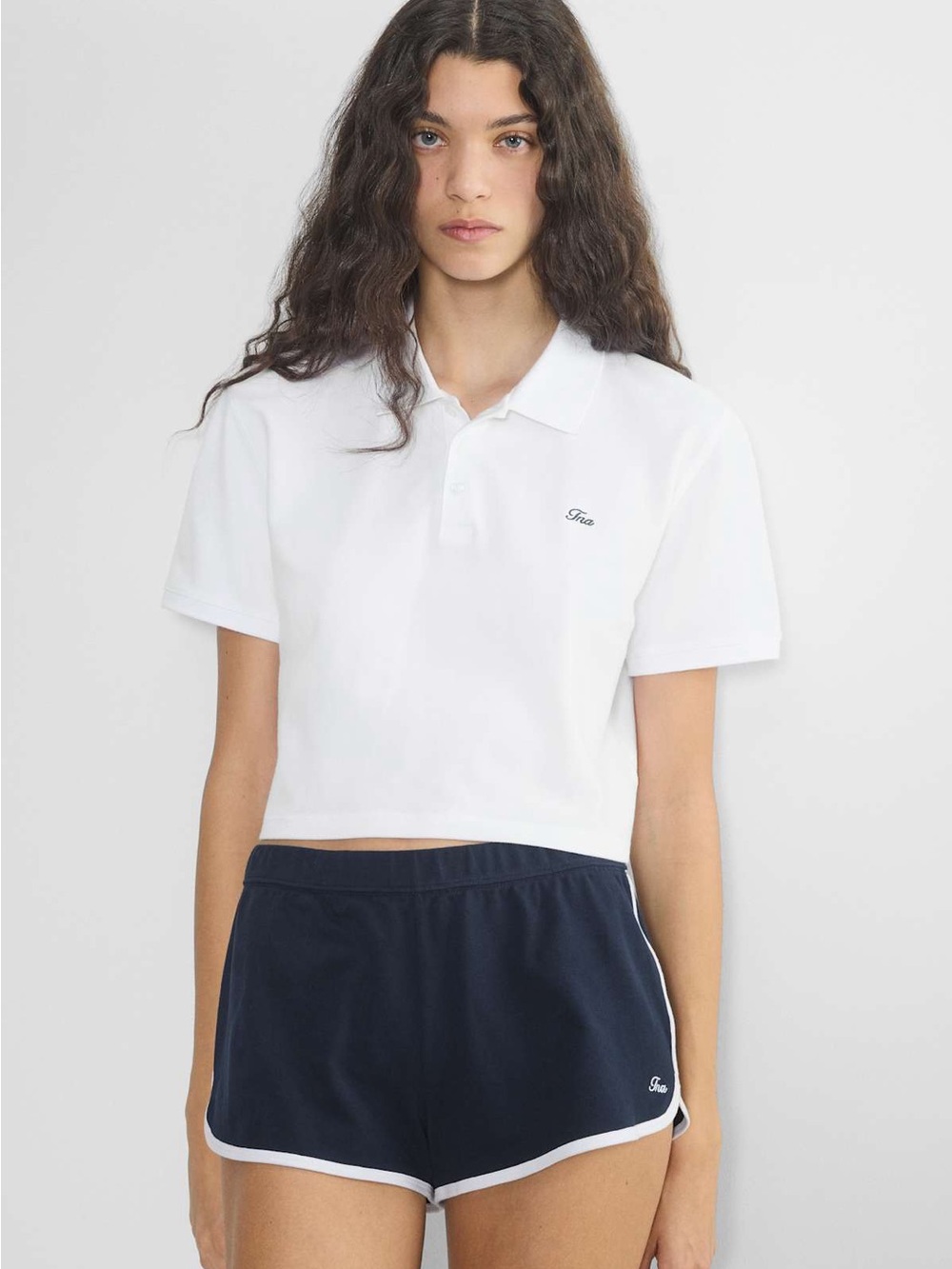 Aritzia Tna Fairway Polo T-shirt